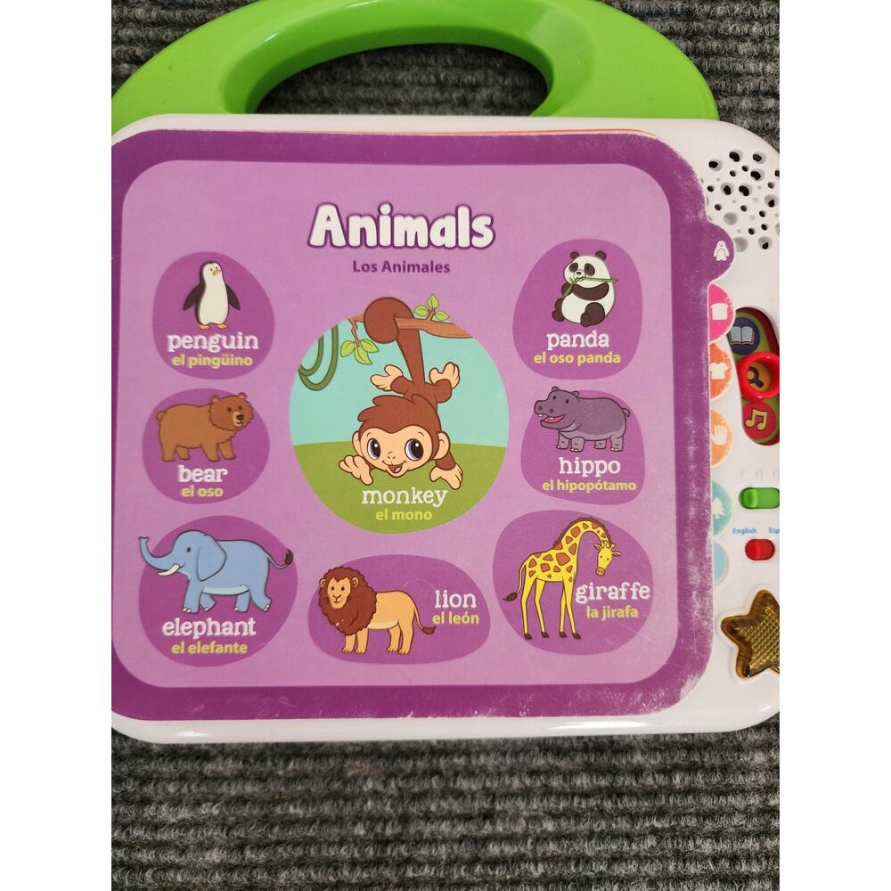 Leap Frog Lot of 3 Electronic Books 100 Animals, 100 Words Working Tested - Picture 3 of 11